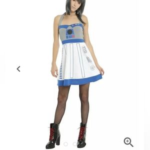 Her Universe Star Wars R2-D2 Cosplay Dress L EUC